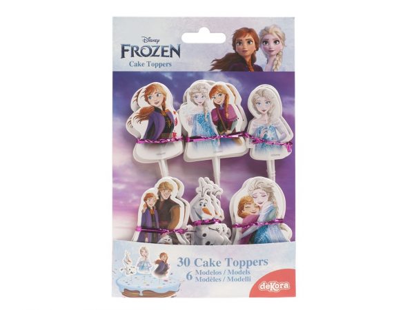 Dekora Cake Topper Disney Frozen, 30 Stück – Bild 2