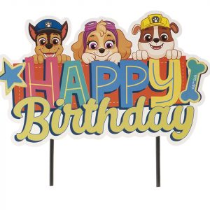 Dekora Cake Topper Papier Paw Patrol, 16,5x15cm