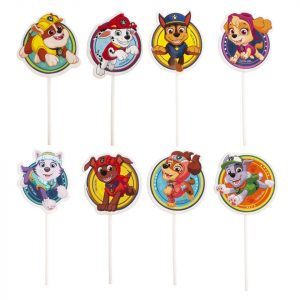 Dekora Cake Topper Paw Patrol, 16 Stück