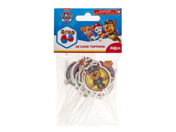 Dekora Cake Topper Paw Patrol, 16 Stück – Bild 2