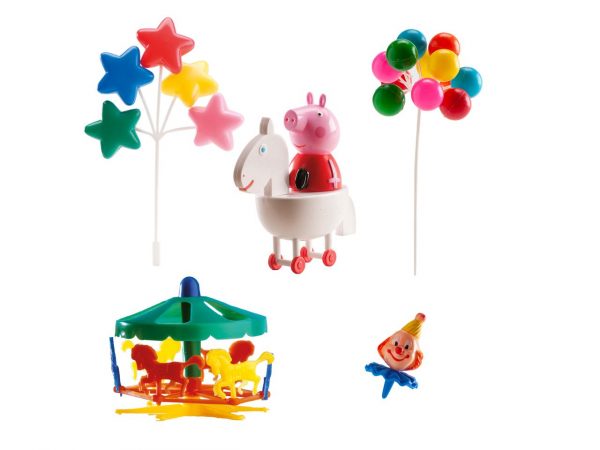 Dekora Dekorations-Kit Peppa Pig Pferd