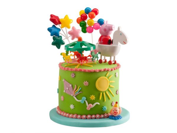 Dekora Dekorations-Kit Peppa Pig Pferd – Bild 3