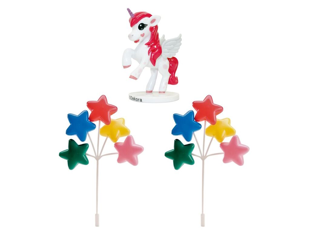 Dekora Dekorations-Kit Unicorn