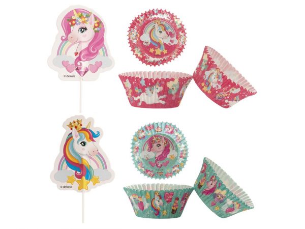 Dekora Dekorations-Kit Unicorn Cupcake