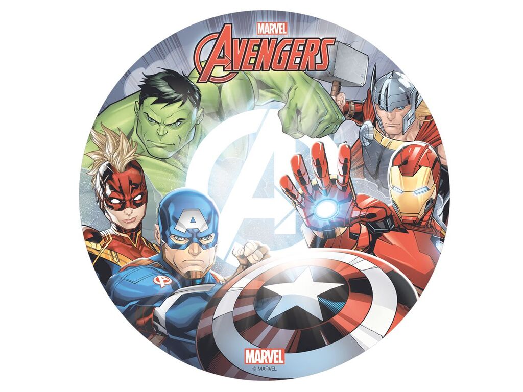 Dekora Tortenaufleger Avengers, 20cm