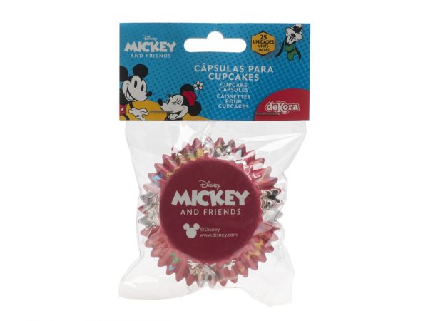 Dekora Disney Mickey Backförmchen, 25 Stück – Bild 2