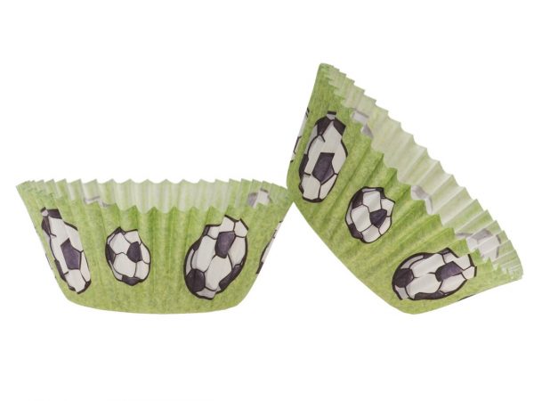 Dekora Football Backförmchen, 25 Stück