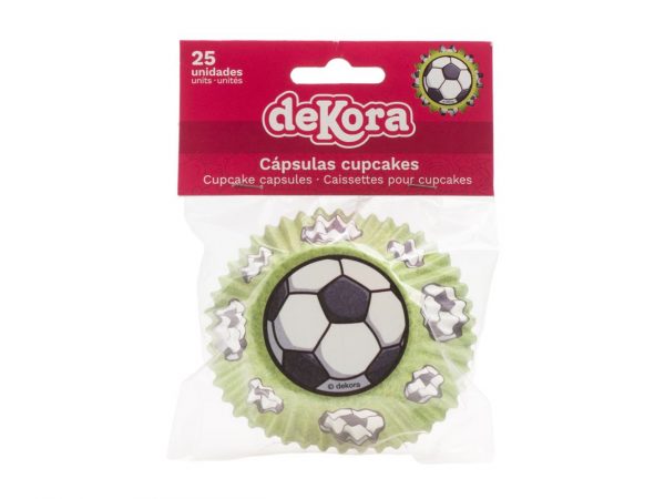Dekora Football Backförmchen, 25 Stück – Bild 2
