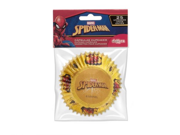Dekora Marvel Spiderman Backförmchen, 25 Stück – Bild 2