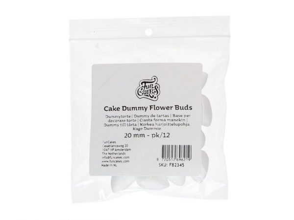 Funcakes Dummy Blütenknospen 25mm, 12 Stück – Bild 2
