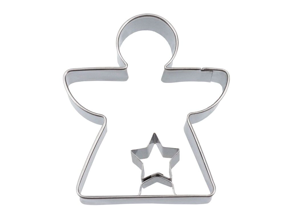 Cake Masters Ausstecher Engel mit Stern 6cm