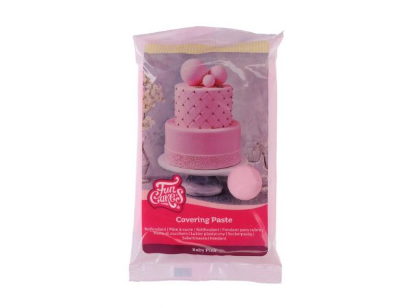 FunCakes Covering Paste baby rosa, 500g