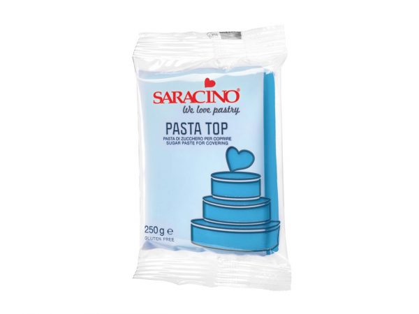 Saracino Fondant Pasta Top hellblau 250g – Bild 2
