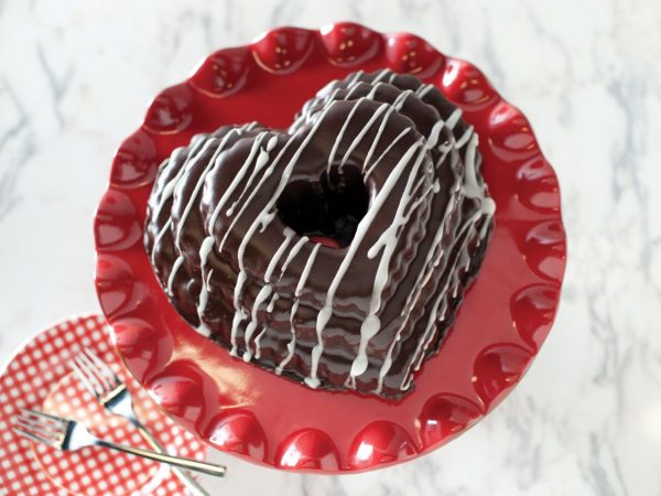 Nordic Ware Tiered Heart Bundt Pan