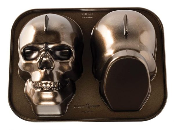 Nordic Ware Haunted Skull Cake Pan – Bild 2