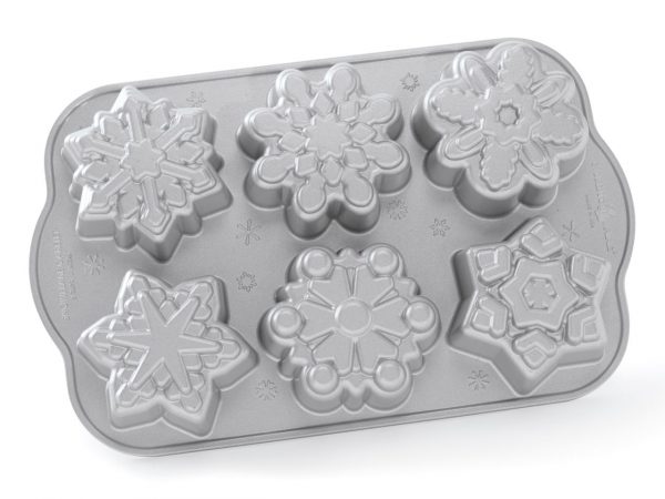 Nordic Ware Frozen Snowflake Cakelet Pan – Bild 2