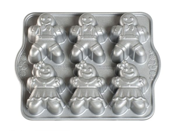 Nordic Ware Gingerbread Kids Cakelet Pan – Bild 2