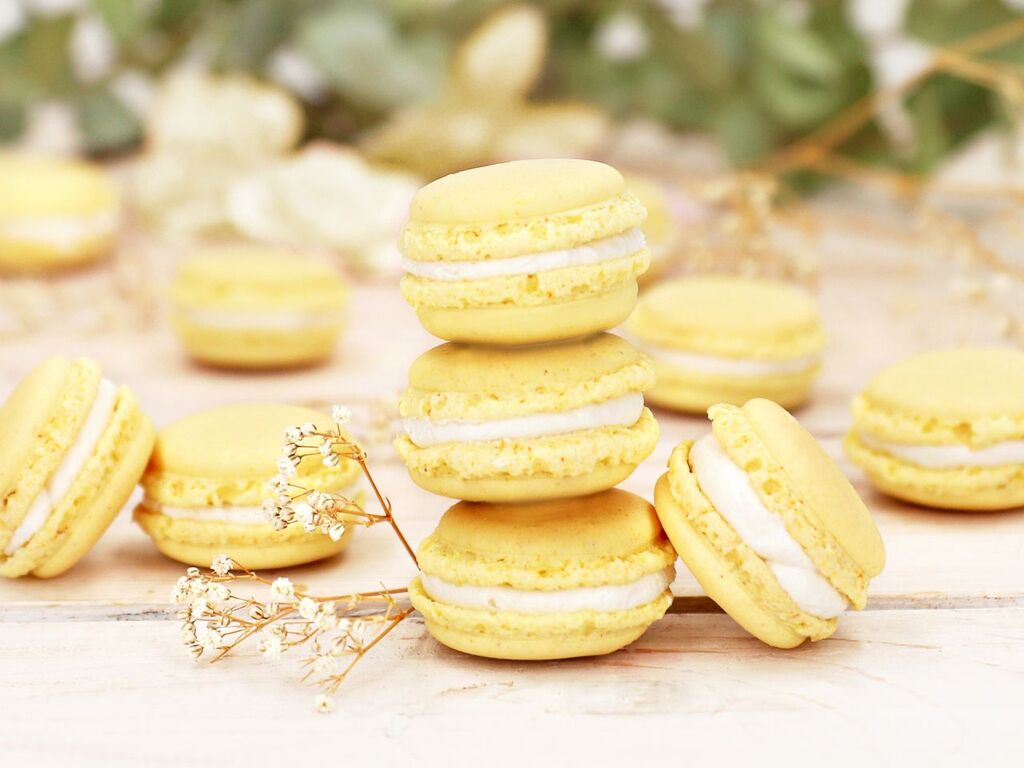 Cake Masters Macaron Mix gelb, 300g