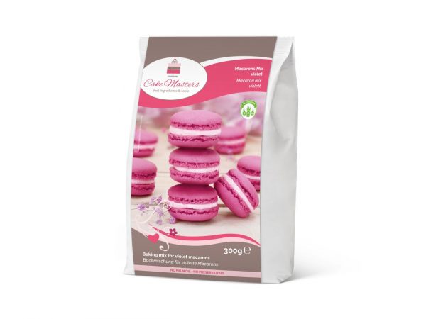Cake Masters Macaron Mix violett, 300g – Bild 2