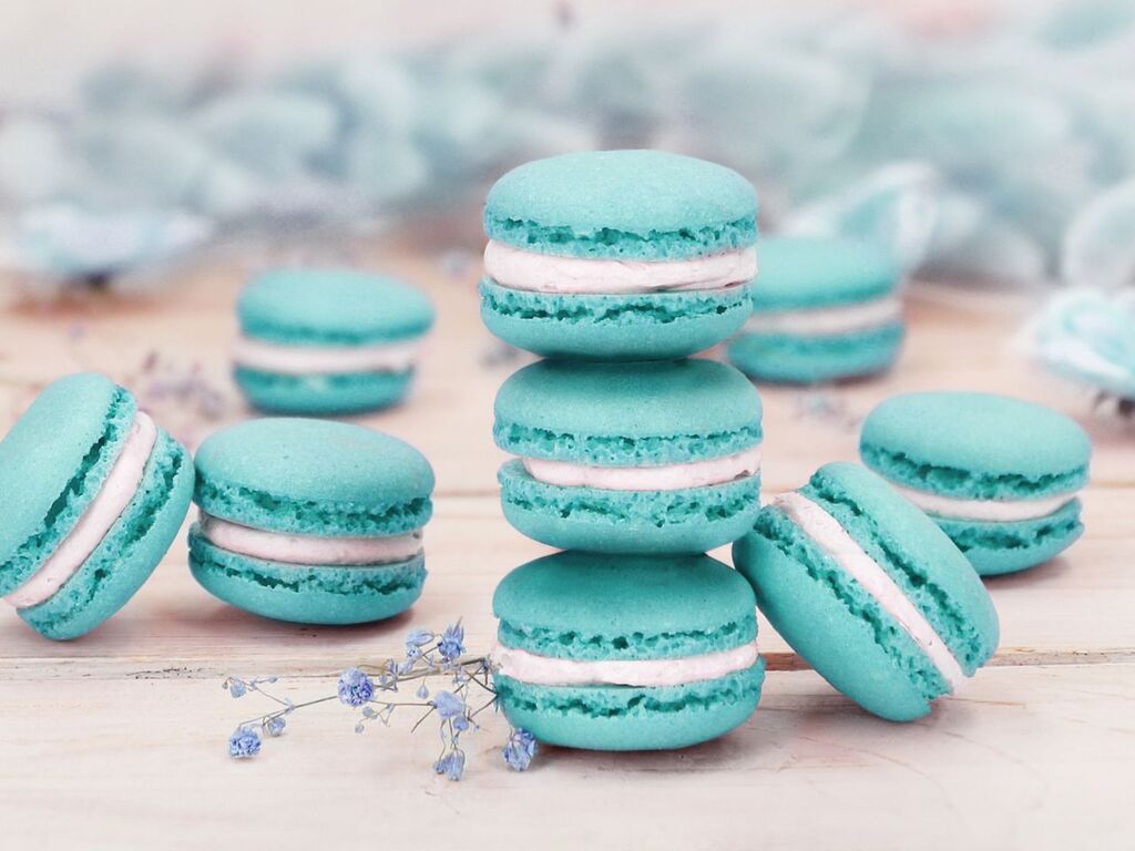 Cake Masters Macaron Mix türkis, 300g