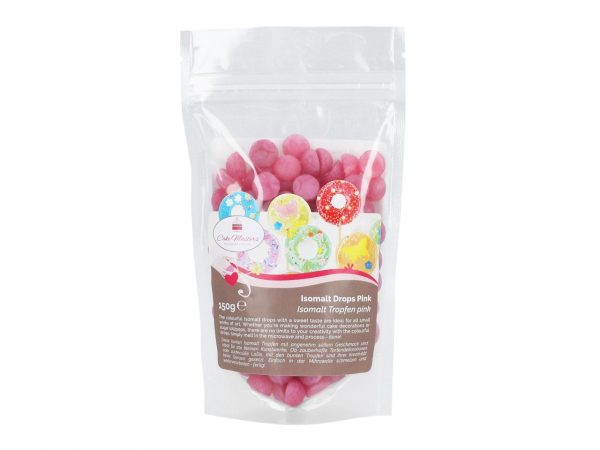 Cake Masters Isomalt Tropfen pink 150g – Bild 2