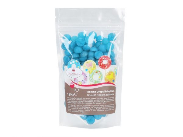 Cake Masters Isomalt Tropfen babyblau 150g – Bild 2