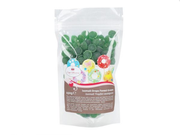 Cake Masters Isomalt Tropfen waldgrün 150g – Bild 2
