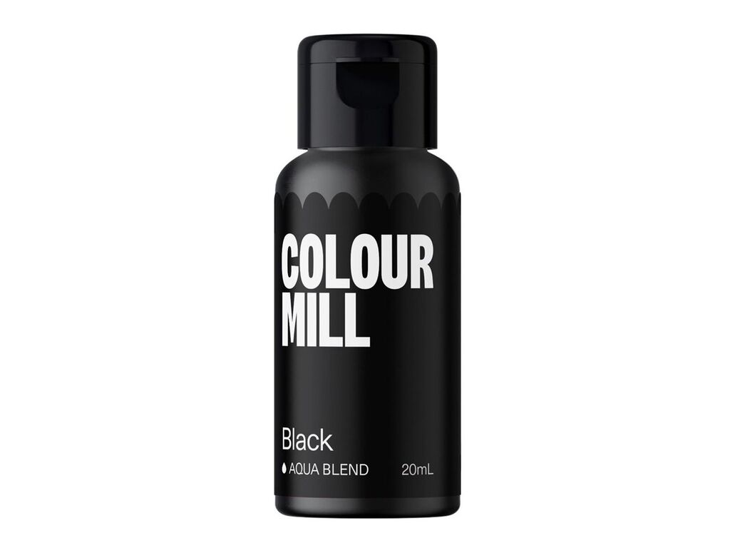 Colour Mill Aqua Blend Black 20ml