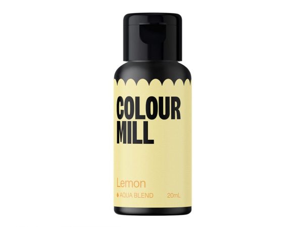 Colour Mill Aqua Blend Lemon 20ml