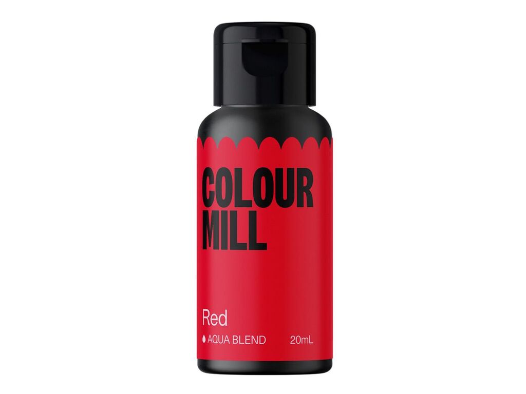 Colour Mill Aqua Blend Red, 20ml