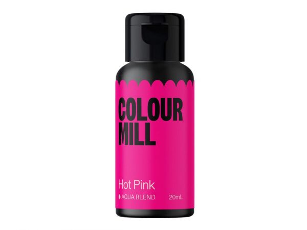 Colour Mill Aqua Blend Hot Pink, 20ml