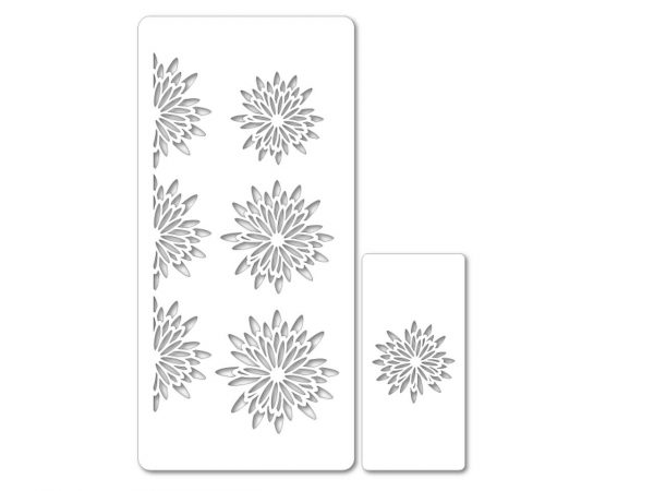 dekofee Schablonen Set Blumen Nr. 1