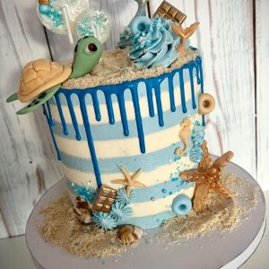 Twinkling Bakerys Buttercreme streifen Drip Cake "Under the Sea" - 04.04.2026